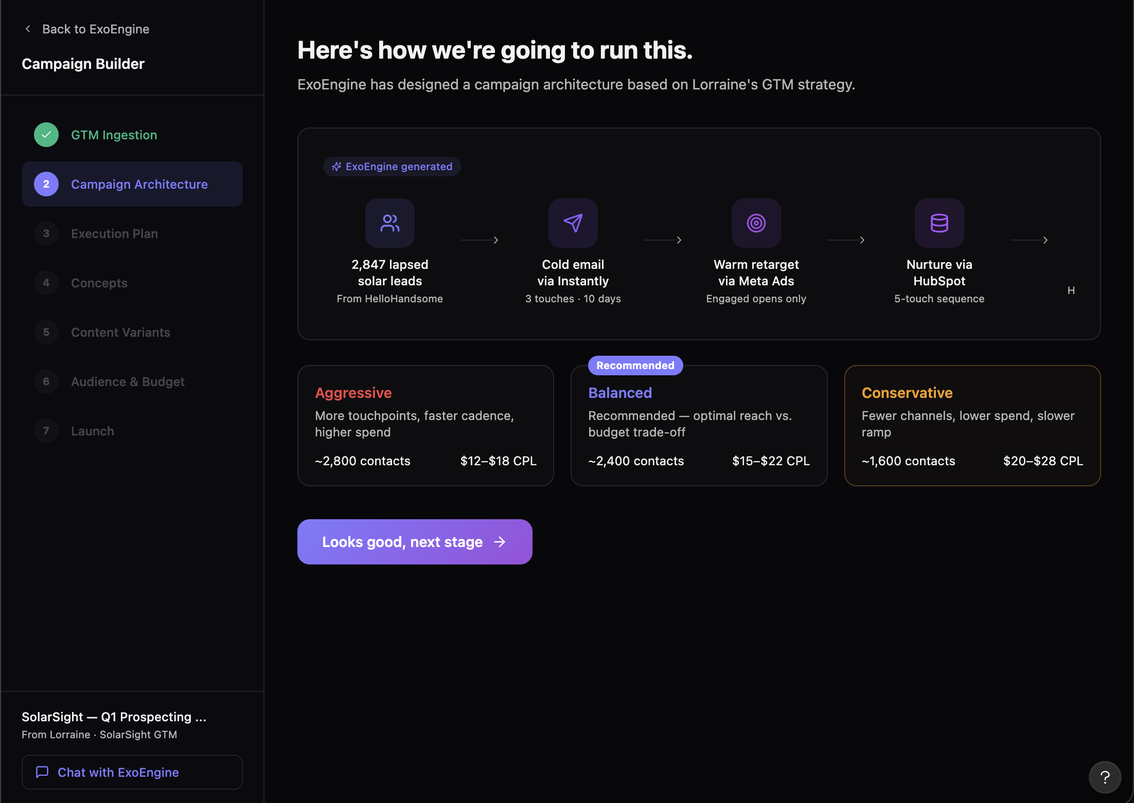 ExoEngine Campaign Automation